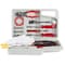 Stalwart Roadside Emergency Car Kit - 30-Piece Road Trip Essentials Tool Set by Gray/Red 75-13503 - alternate 1